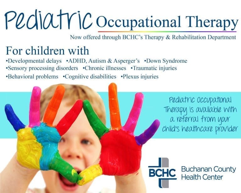 Buchanan County Health Center Now Offering Pediatric Occupational ...