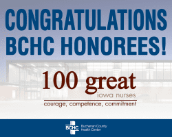Congrats to BCHC Great Iowa Nurses graphic