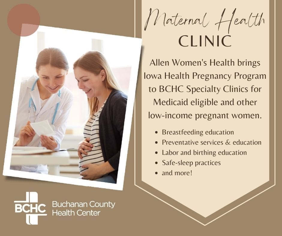 Allen Women’s Health Brings Maternal Health to BCHC Specialty Clinics