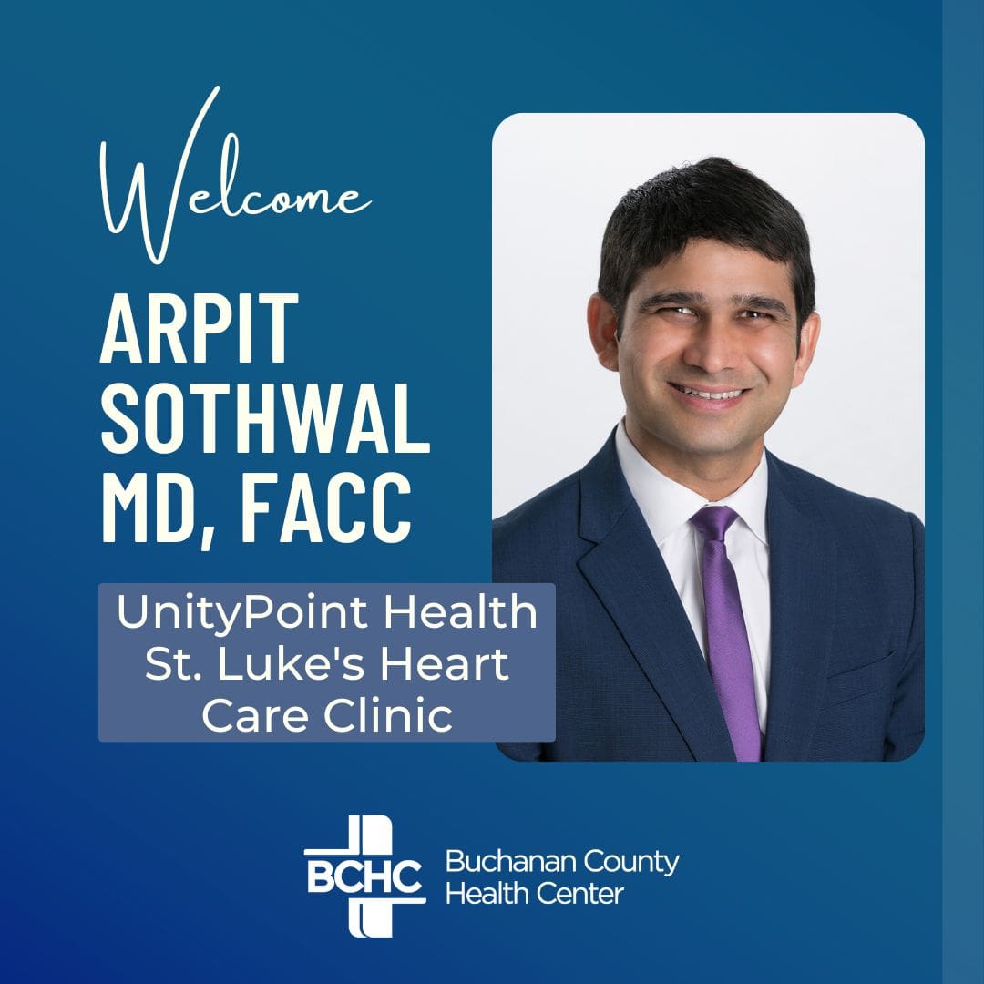 BCHC Welcomes Arpit Sothwal, MD, FACC to the Cardiology Specialty Clinic