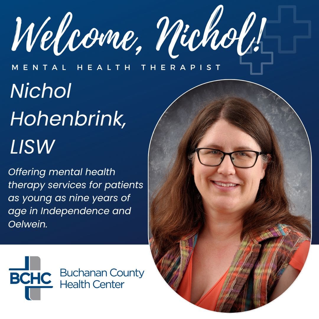Nichol Hohenbrink, LISW Joins Team of Mental Health Professionals at BCHC