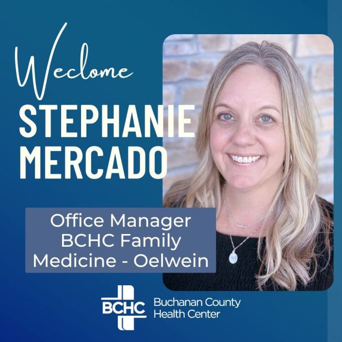 BCHC Family Medicine – Oelwein Welcomes Office Manager, Stephanie Mercado, CMA