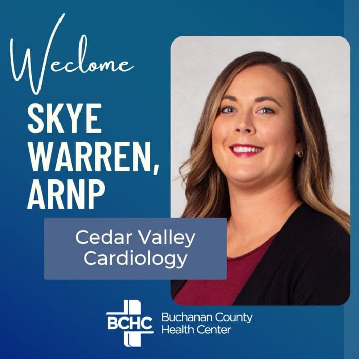 BCHC Welcomes Skye Warren, ARNP to Cardiology Clinic