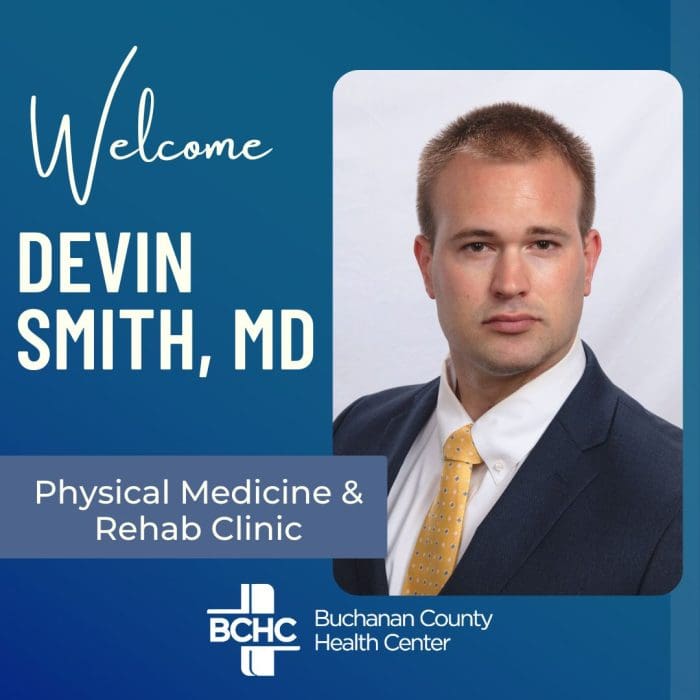 BCHC Welcomes Devin Smith, MD to Physical Medicine & Rehabilitation Clinic