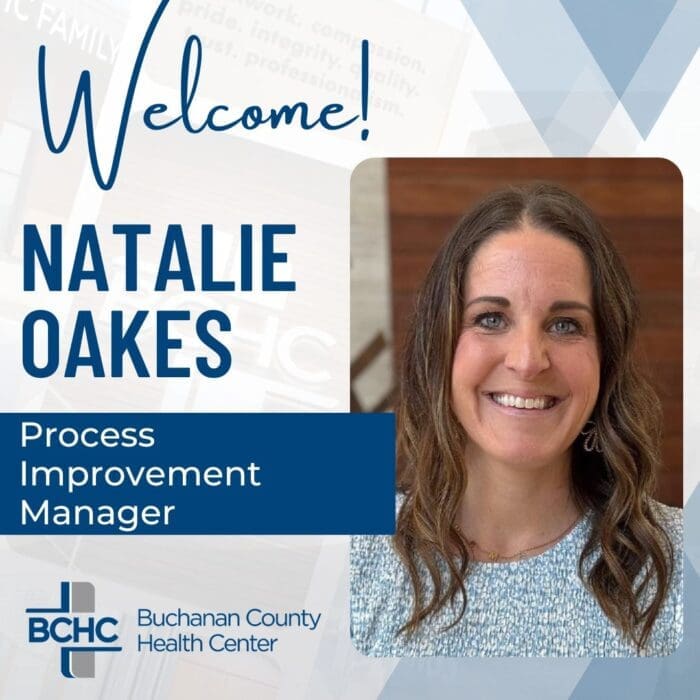 BCHC Welcomes Process Improvement Manager, Natalie Oakes