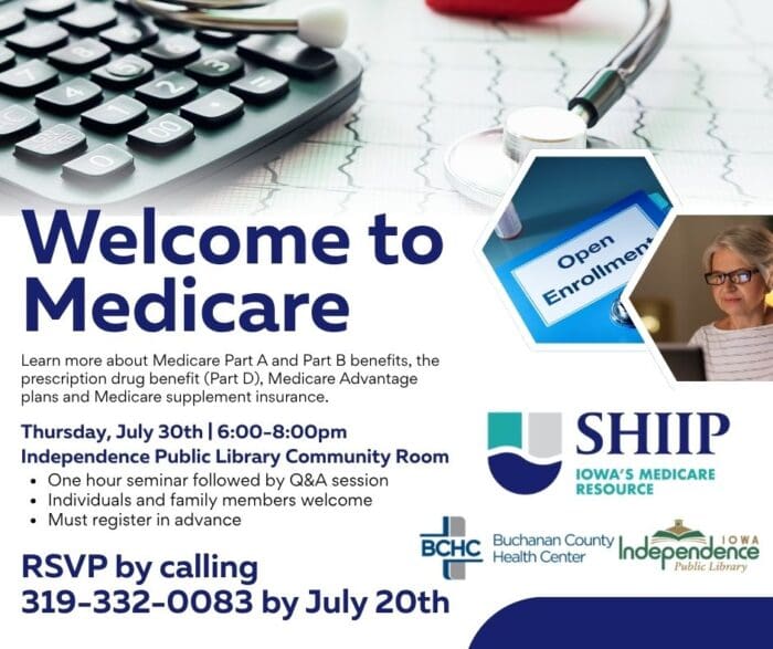 “Welcome to Medicare” Seminar Offered in Buchanan County